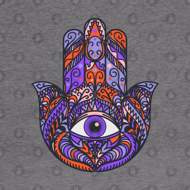 Hamsa Fatima Hand by Relaxing Positive Vibe